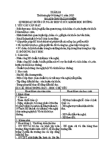 Giáo án các môn Lớp 1 - Tuần 18 - Năm học 2023-2024 - Trần Thị Thủy Phương
