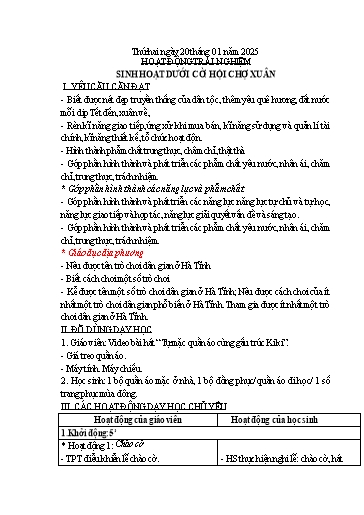 Giáo án các môn Lớp 1 - Tuần 22 - Năm học 2024-2025 - Phan Thị Thương