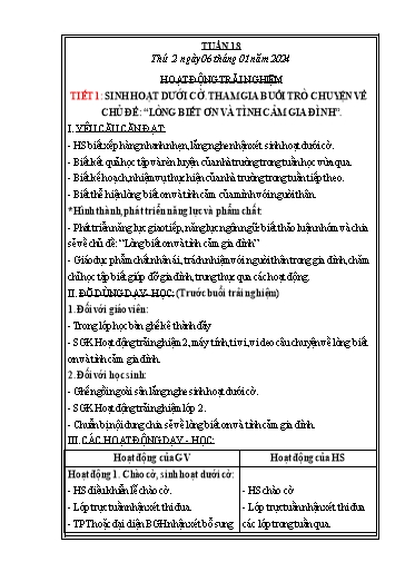 Giáo án các môn Lớp 2 (Kết nối tri thức) - Tuần 18 - Năm học 2024-2025 - Phạm Thị Thu Dung