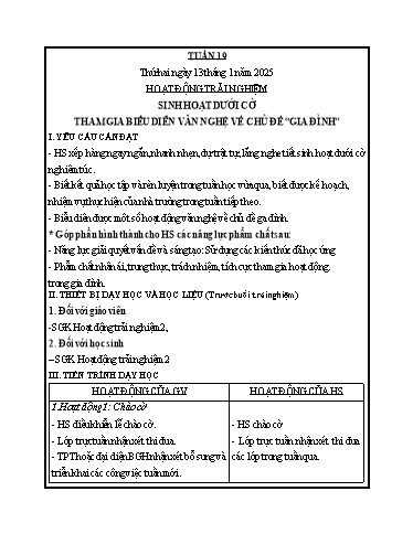 Giáo án các môn Lớp 2 (Kết nối tri thức) - Tuần 19 - Năm học 2024-2025 - Phạm Thị Thu Dung