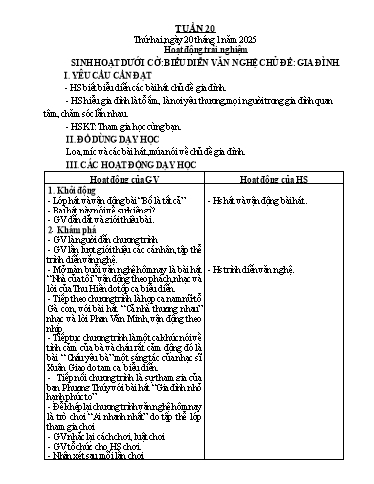 Giáo án các môn Lớp 2 (Kết nối tri thức) - Tuần 20 - Năm học 2024-2025