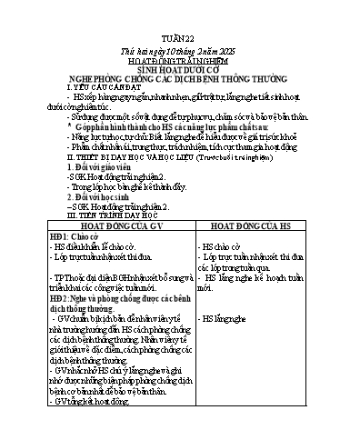 Giáo án các môn Lớp 2 (Kết nối tri thức) - Tuần 22 - Năm học 2024-2025 - Trần Thị Phương