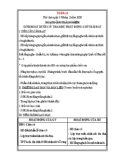Giáo án các môn Lớp 2 (Kết nối tri thức) - Tuần 23 - Năm học 2024-2025 - Phạm Thị Thu Dung