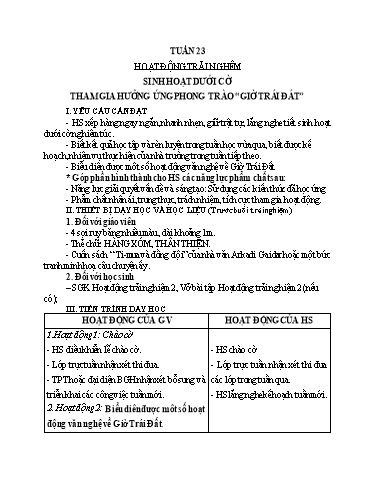 Giáo án các môn Lớp 2 (Kết nối tri thức) - Tuần 23 - Năm học 2024-2025 - Trần Thị Phương