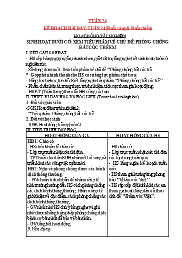 Giáo án các môn Lớp 2 (Kết nối tri thức) - Tuần 24 - Nguyễn Thị Tú Uyên