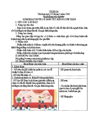 Giáo án các môn Lớp 4 (Kết nối tri thức) - Tuần 19 - Năm học 2024-2025