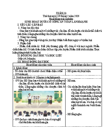 Giáo án các môn Lớp 4 (Kết nối tri thức) - Tuần 23 - Năm học 2024-2025