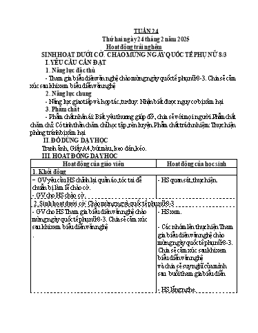 Giáo án các môn Lớp 4 (Kết nối tri thức) - Tuần 24 - Năm học 2024-2025