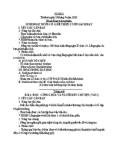 Giáo án các môn Lớp 4 - Tuần 3 - Năm học 2023-2024