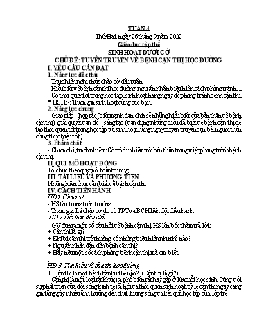 Giáo án các môn Lớp 4 - Tuần 4 - Năm học 2022-2023